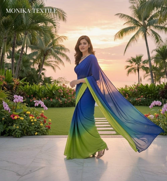 TIE DYE SILK SAREE