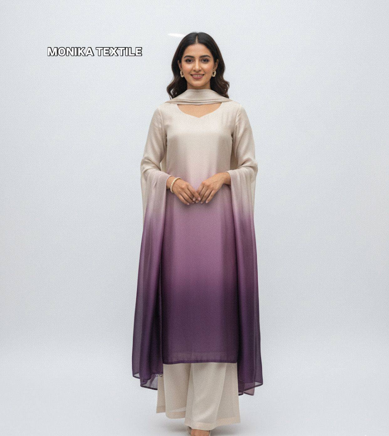 TIE DYE WHITE AND PURPLE