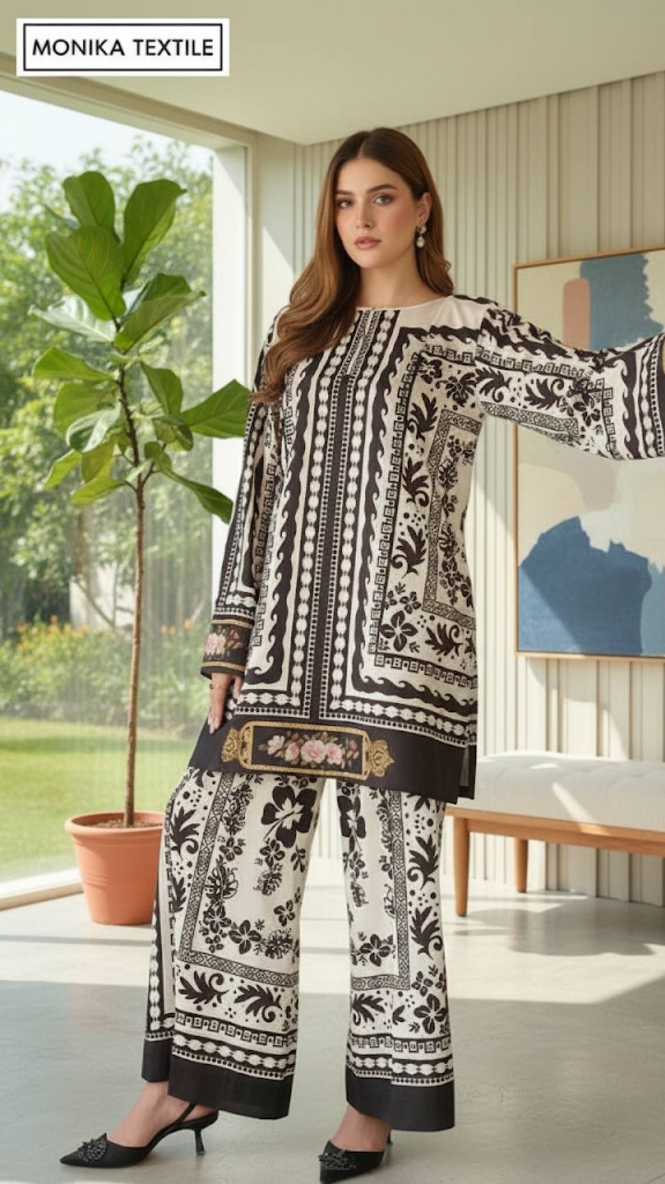 HANIA BLACK AND WHITE